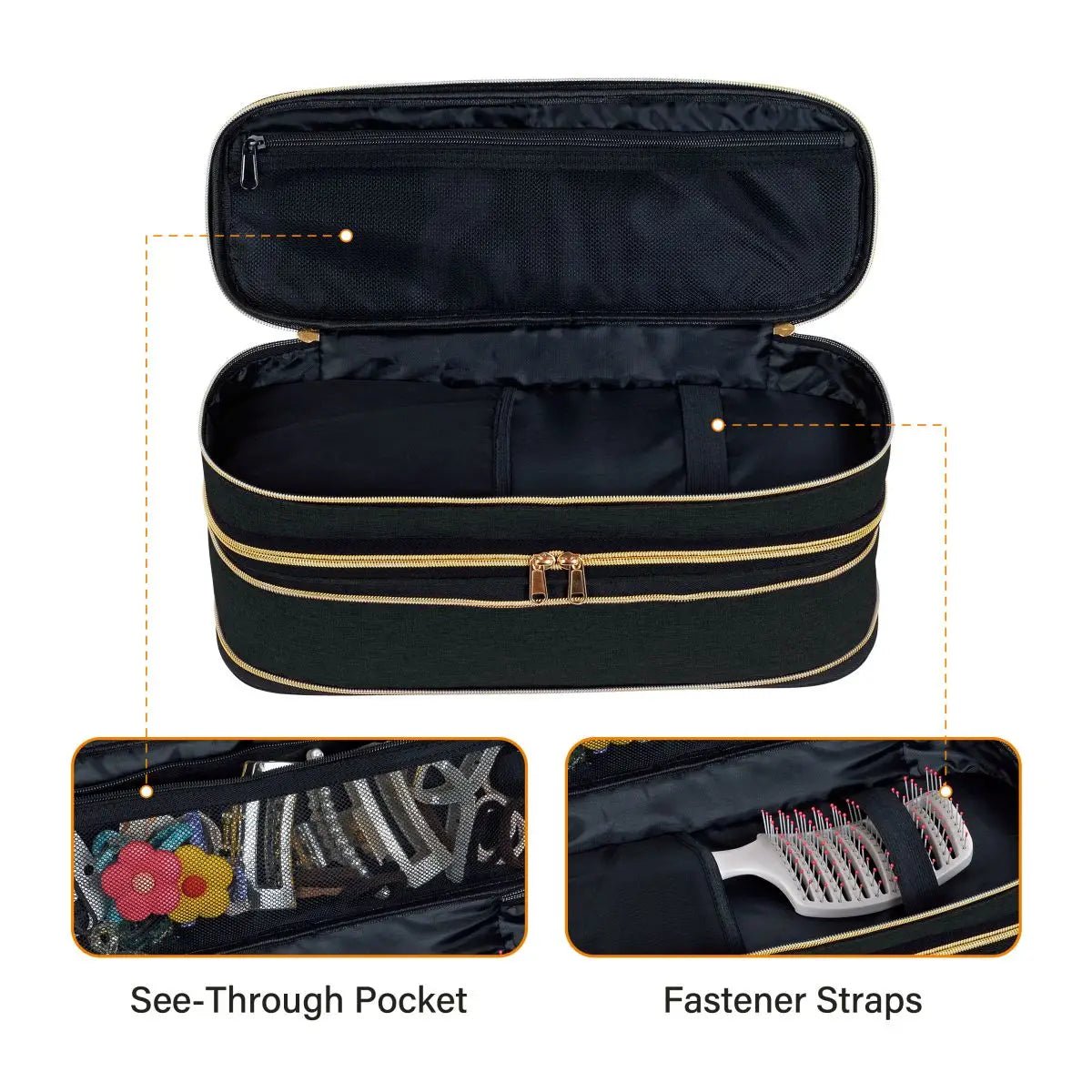 Hair Styling Travel Case - Glam Warehouse