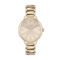 Hugo Boss Womens 1502540 Signature Rose Gold Tone Stainless Steel Watch