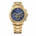 Hugo Boss Men S Watch Chronograph Ikon Yellow Gold Hb1513340