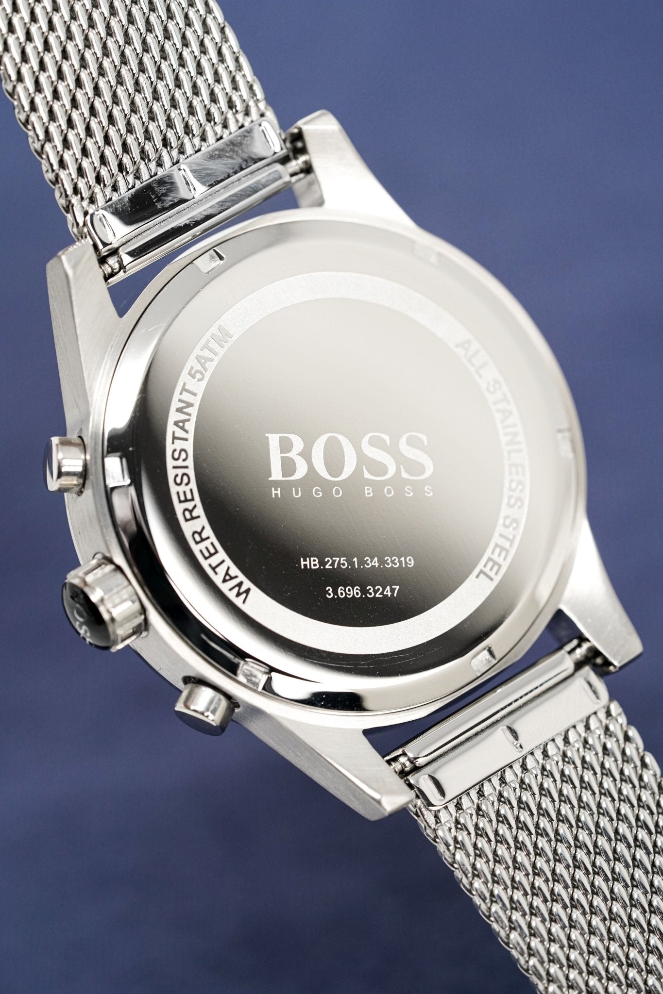 Hugo Boss Men S Watch Chronograph Jet Grey Hb1513440