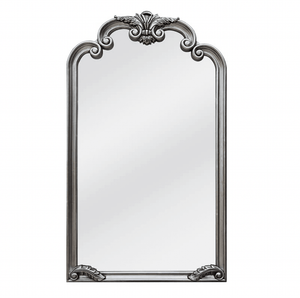 Interior Ave - Palacio Leaner Mirror - Antique Silver - Glam Warehouse