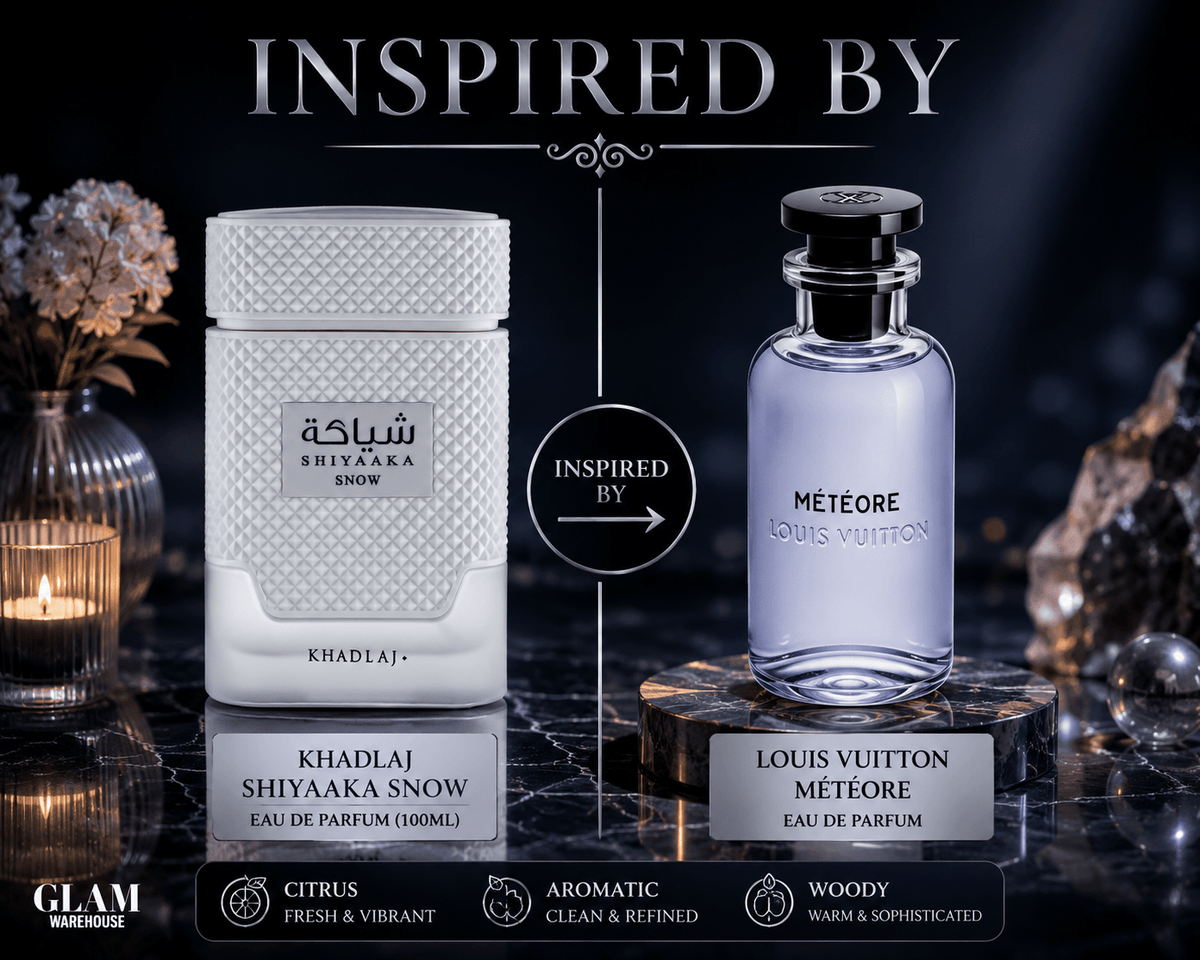 Khadlaj - Shiyaaka Snow Eau de Parfum (100ml) – By Khadlaj - Glam Warehouse