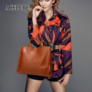 Large Casual Tote Bag for Women - Trunk Shoulder Handbag - Glam Warehouse