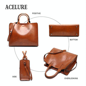 Large Casual Tote Bag for Women - Trunk Shoulder Handbag - Glam Warehouse