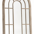 Large Garden Arched Window Mirror - Glam Warehouse