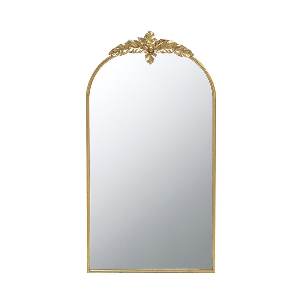 MARION TALL GOLD WALL MIRROR - Glam Warehouse