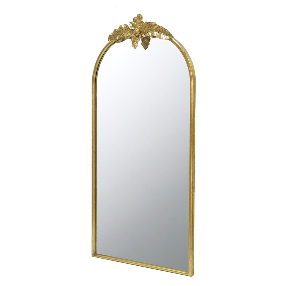 MARION TALL GOLD WALL MIRROR - Glam Warehouse