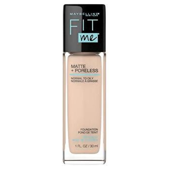 Maybelline Fit Me Matte & Poreless Mattifying Liquid Foundation - Classic Ivory 120 - Glam Warehouse