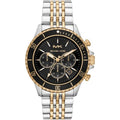 Michael Kors Mk8872 Men S Bayville Two Tone Black Chronograph Watch