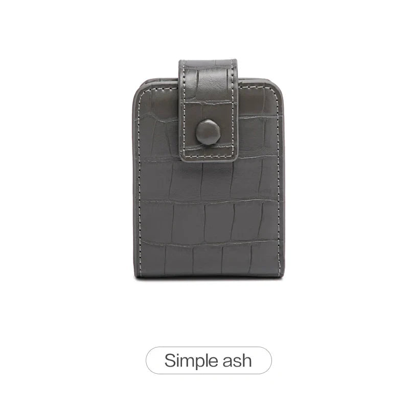 Mini Portable Lipstick Bag With Mirror - Glam Warehouse