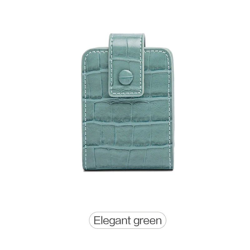 Mini Portable Lipstick Bag With Mirror - Glam Warehouse