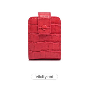 Mini Portable Lipstick Bag With Mirror - Glam Warehouse