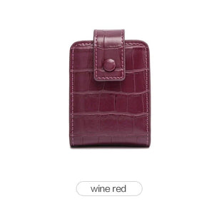 Mini Portable Lipstick Bag With Mirror - Glam Warehouse