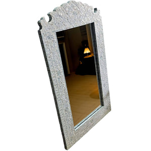 MOTHER OF PEARL SERENE REFLECTION WALL MIRROR - Glam Warehouse