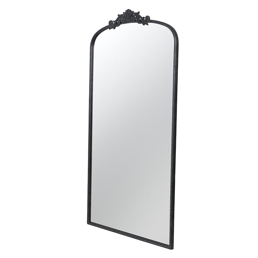 ORNATE METALLIC FLOOR MIRROR - Glam Warehouse