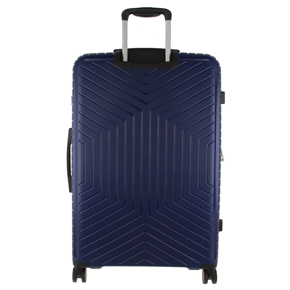 Pierre Cardin 65cm Medium Hard-Shell Suitcase Travel Luggage Bag - Navy - Glam Warehouse