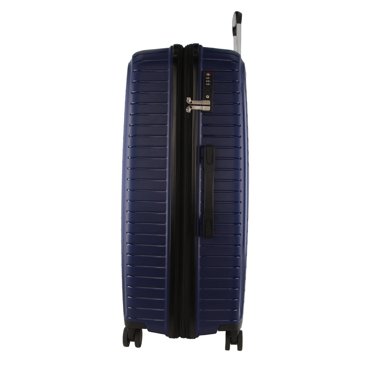Pierre Cardin 65cm Medium Hard-Shell Suitcase Travel Luggage Bag - Navy - Glam Warehouse