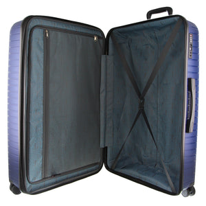 Pierre Cardin 65cm Medium Hard-Shell Suitcase Travel Luggage Bag - Navy - Glam Warehouse