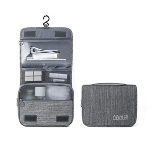 Portable Toiletry Washbag with Hanging Hook - Glam Warehouse