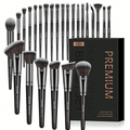 Premium 25-Piece Makeup Brush Set - Glam Warehouse