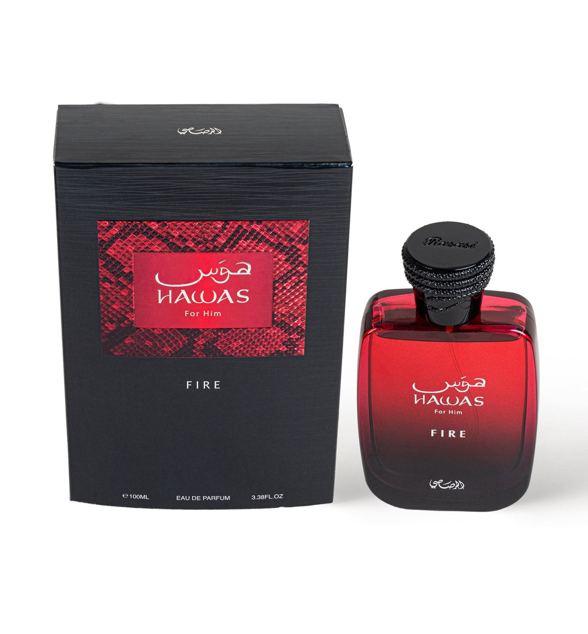Rasasi - HAWAS FIRE Eau de Parfum (100ml) - Glam Warehouse