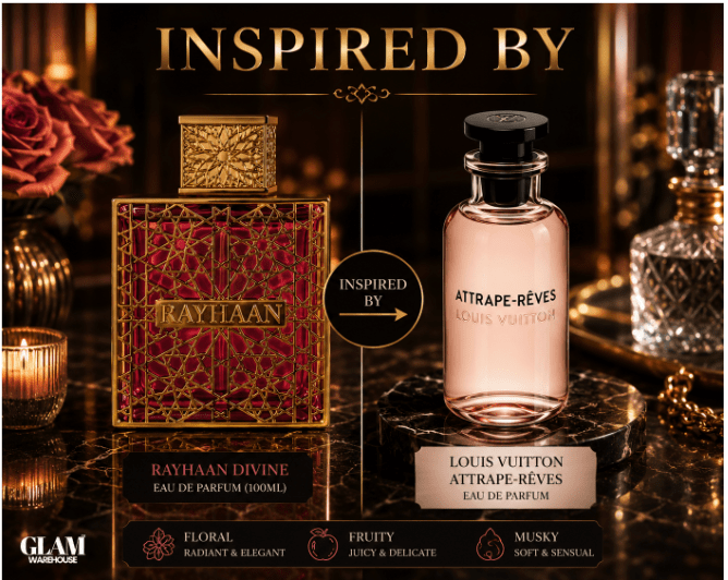 Rayhaan Divine Eau de Parfum (100ml) - Glam Warehouse
