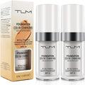 ReviGLam TLM Colour Changing Liquid Foundation Hides Wrinkles & Lines, BB Cream Makeup Base Concealer Cover Moisturizing Fluid for all Skin Tone SPF15, Pack of 2 - Glam Warehouse