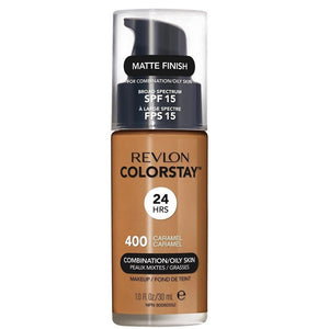 Revlon ColorStay Makeup for Combination Oily Skin SPF 15 - Caramel 400 - 30 ml - Glam Warehouse