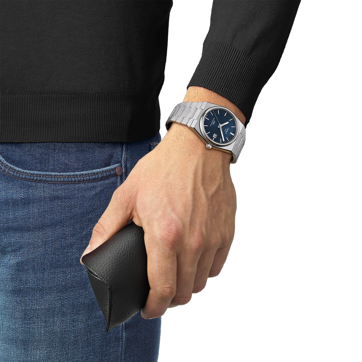 Tissot Prx Powermatic 80 Mens Blue Watch T1374071104100 - Glam Warehouse