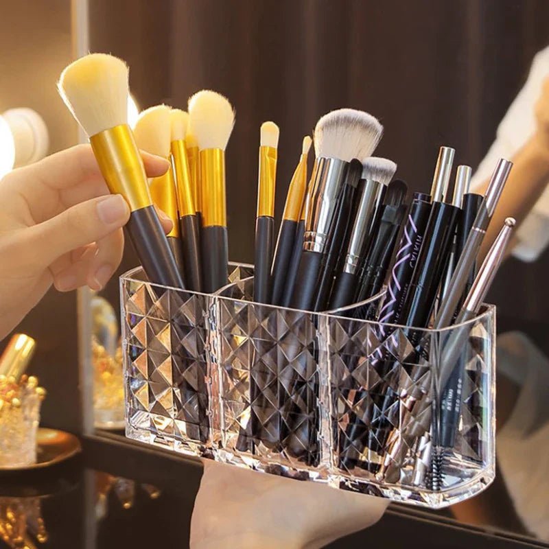 Transparent Acrylic Cosmetic Case - Glam Warehouse
