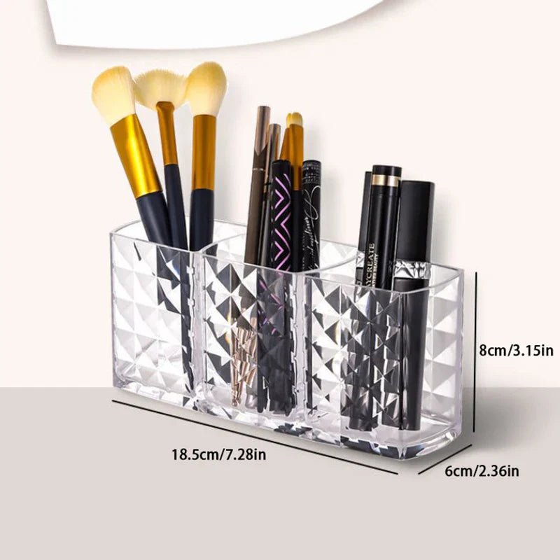 Transparent Acrylic Cosmetic Case - Glam Warehouse