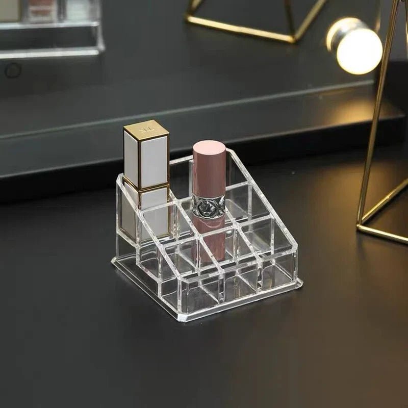 Transparent Makeup Organizer Box - 9/24/36/40 Grids - Glam Warehouse