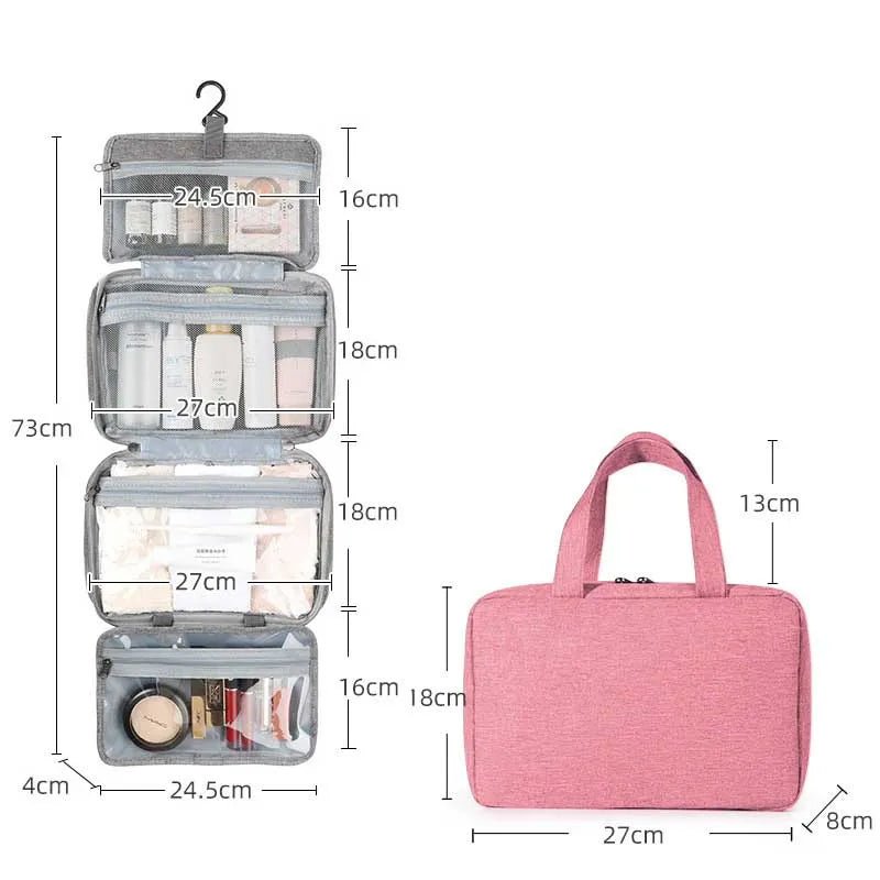 Travel Hanging Toiletry Bag - Glam Warehouse