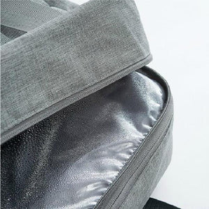 Travel-ready Waterproof Beach Bag with Double Layer Design - Orange Powder - Glam Warehouse