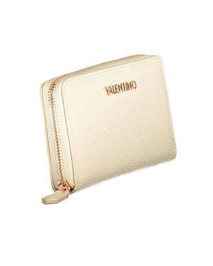 Valentino Bags Women's Beige Polyethylene Wallet - One Size - Glam Warehouse