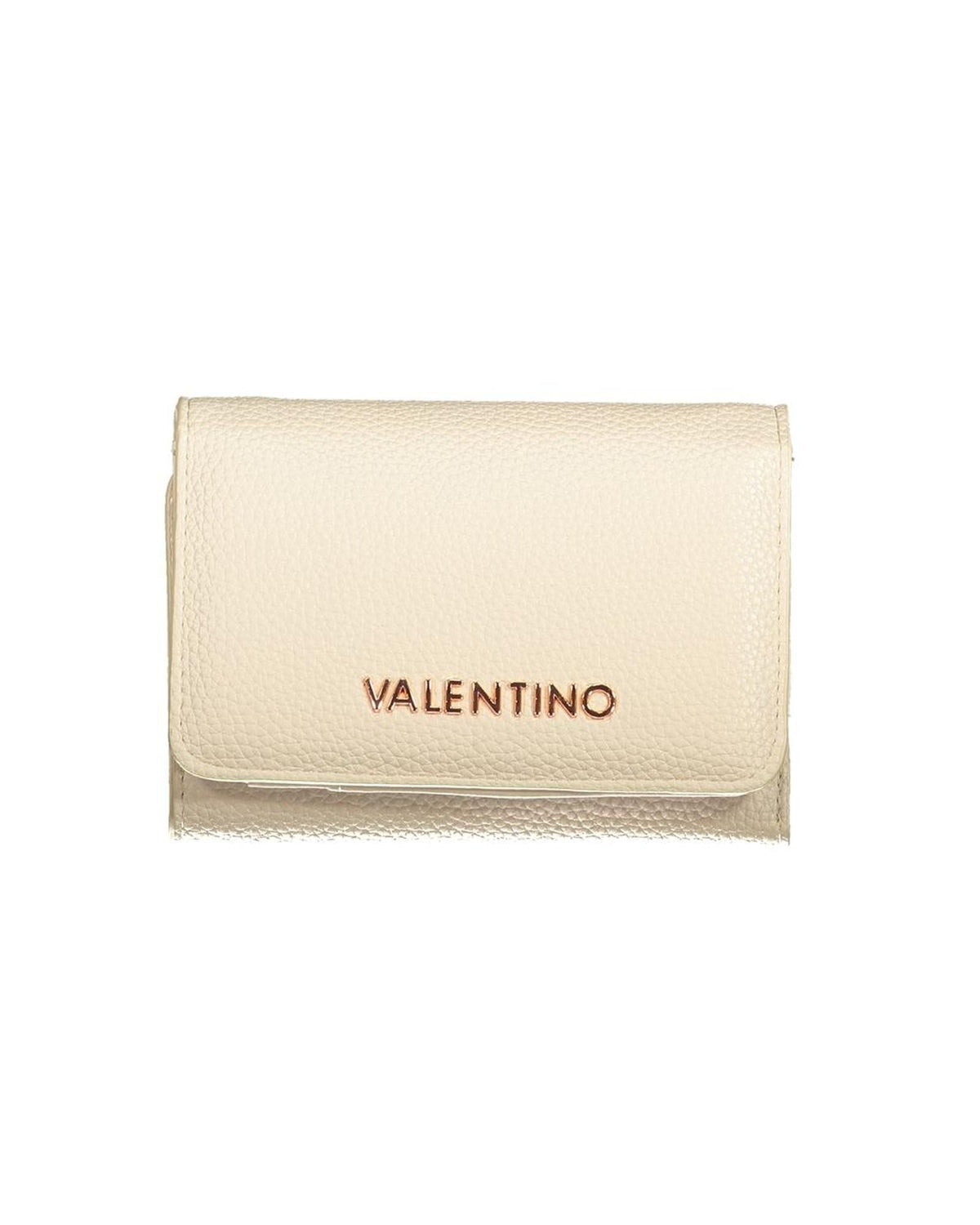 Valentino Bags Women's Beige Polyethylene Wallet - One Size - Glam Warehouse