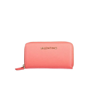 Valentino Bags Women's Pink Polyethylene Wallet - One Size - Glam Warehouse