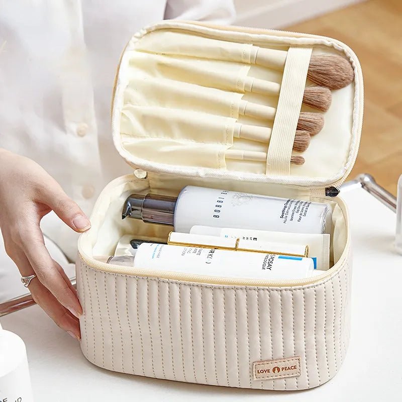 Women's Travel Makeup Bag Organizer - Glam Warehouse
