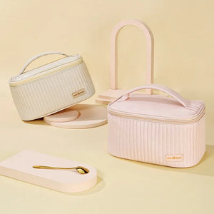 Women's Travel Makeup Bag Organizer - Glam Warehouse